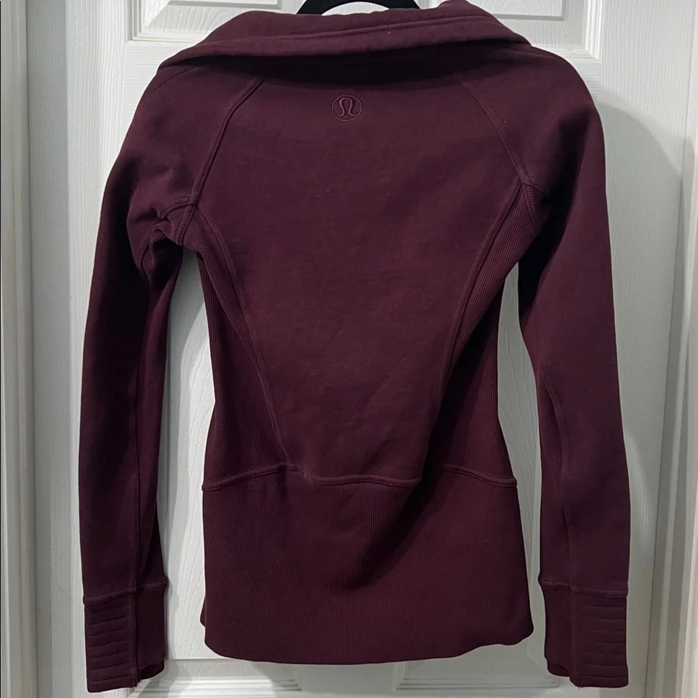 Lululemon Radiant Jacket II in color Cassis Size 2